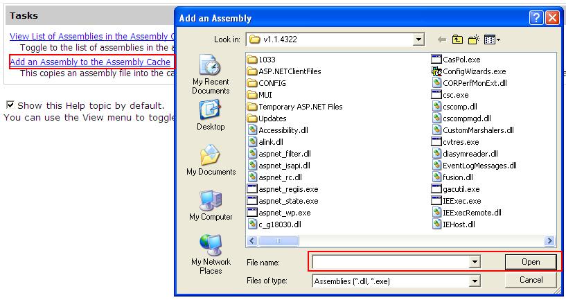 How To Add Dll Dynamic Linking Library In Gac Global Assembly Cache